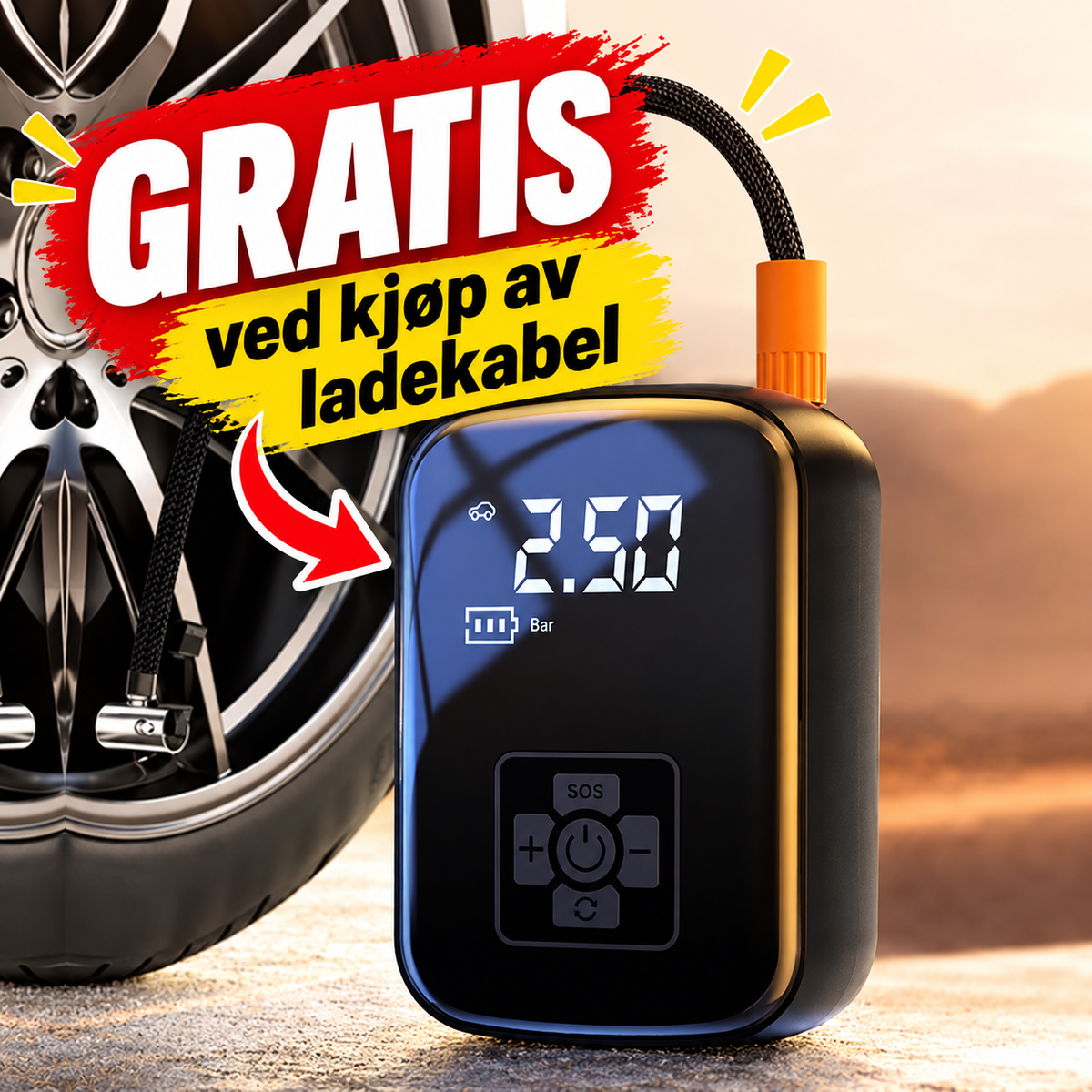 12 Volts kompressor